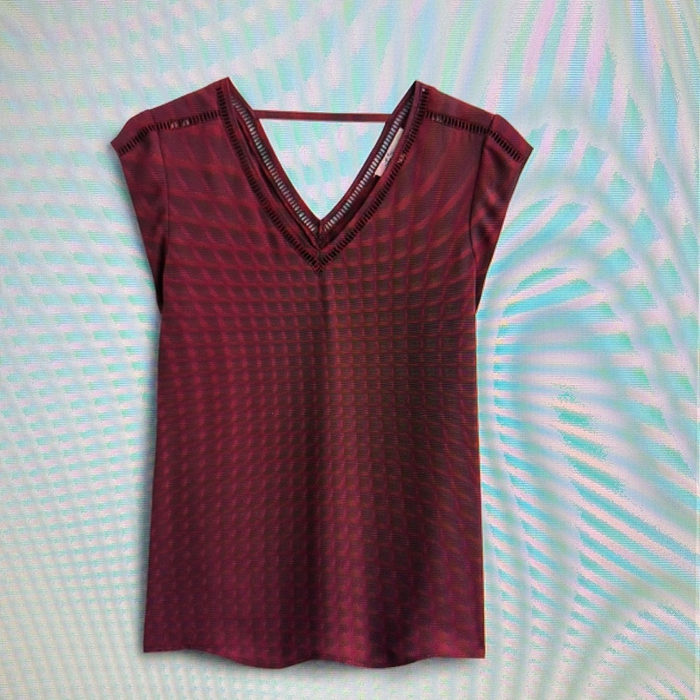 Les Serein Jasmine Crochet Detail blouse